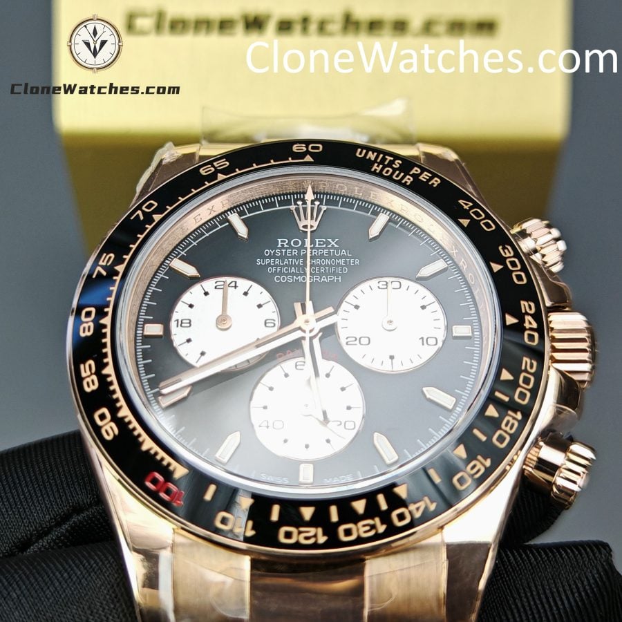 Rolex Super Clone Watches 1:1 Le Mans Daytona 100 Years Anniversary Rose Gold 4132 Movement - Image 15