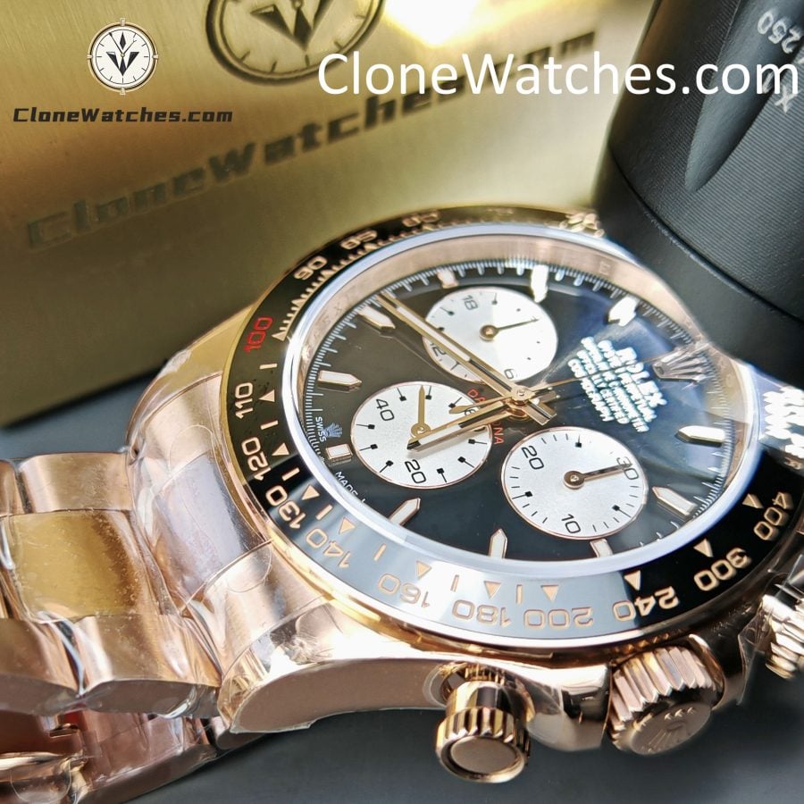 Rolex Super Clone Watches 1:1 Le Mans Daytona 100 Years Anniversary Rose Gold 4132 Movement - Image 16