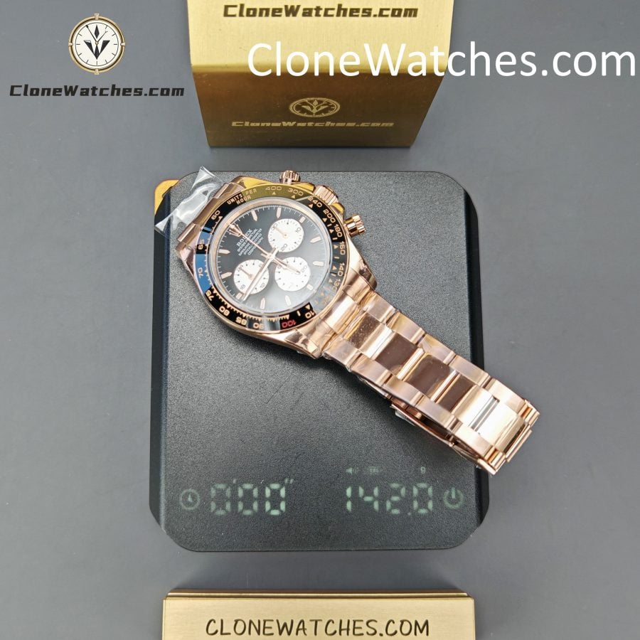 Rolex Super Clone Watches 1:1 Le Mans Daytona 100 Years Anniversary Rose Gold 4132 Movement - Image 18