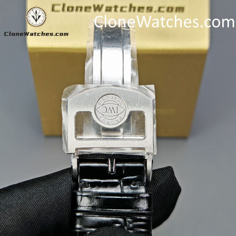 IWC Super Clone Watches 1:1 Portugieser Automatic 42MM Burgundy Dial IW500714 - Image 8
