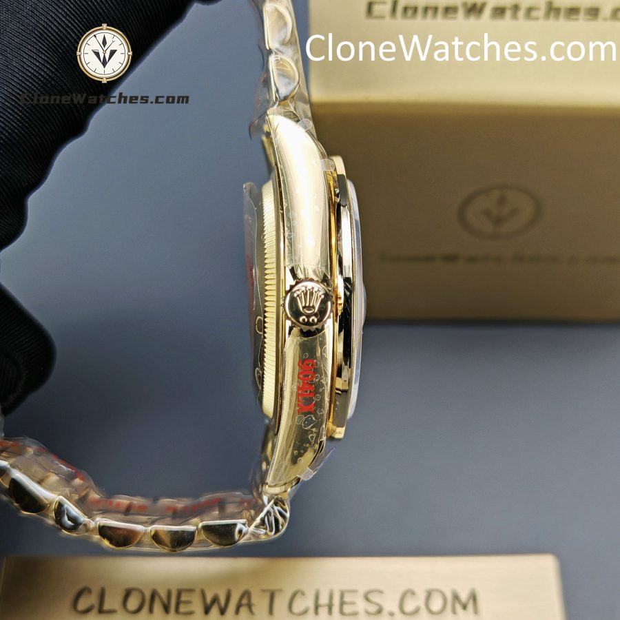 Rolex Super Clone Watches 1:1 Day Date Mother of Pearl Diamond Dial m128398tbr-0004 3255 Movement 36 mm - Image 8