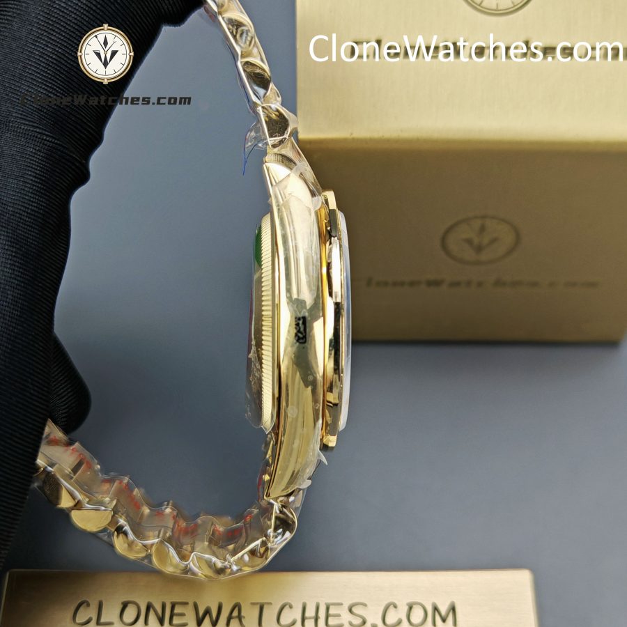 Rolex Super Clone Watches 1:1 Day Date Mother of Pearl Diamond Dial m128398tbr-0004 3255 Movement 36 mm - Image 9