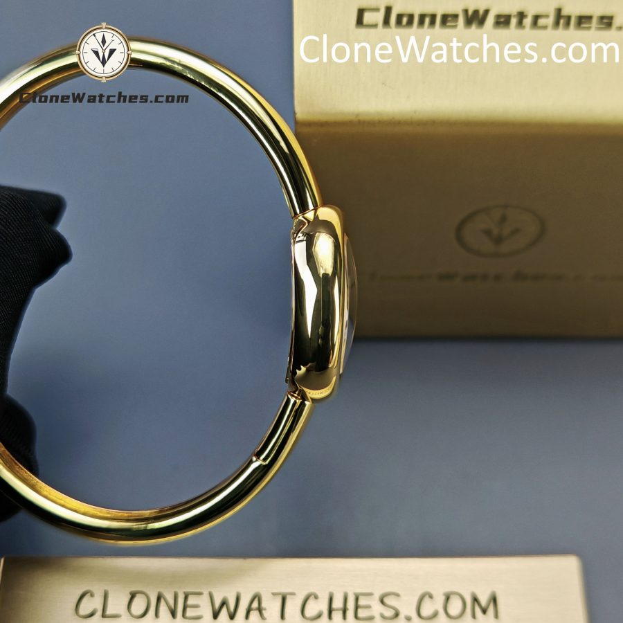 Cartier Super Clone Watches 1:1 Baignoire 18K Gold White Dial WGBA0018 - Image 5