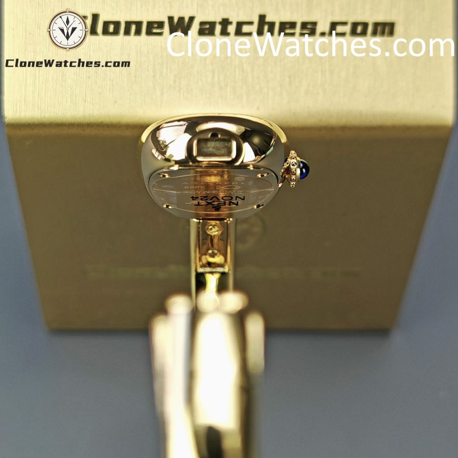 Cartier Super Clone Watches 1:1 Baignoire 18K Gold White Dial WGBA0018 - Image 8