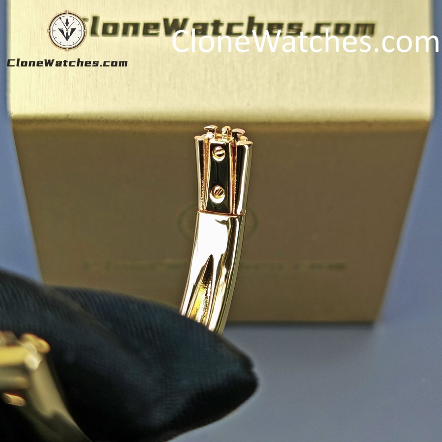 Cartier Super Clone Watches 1:1 Baignoire 18K Gold White Dial WGBA0018 - Image 9