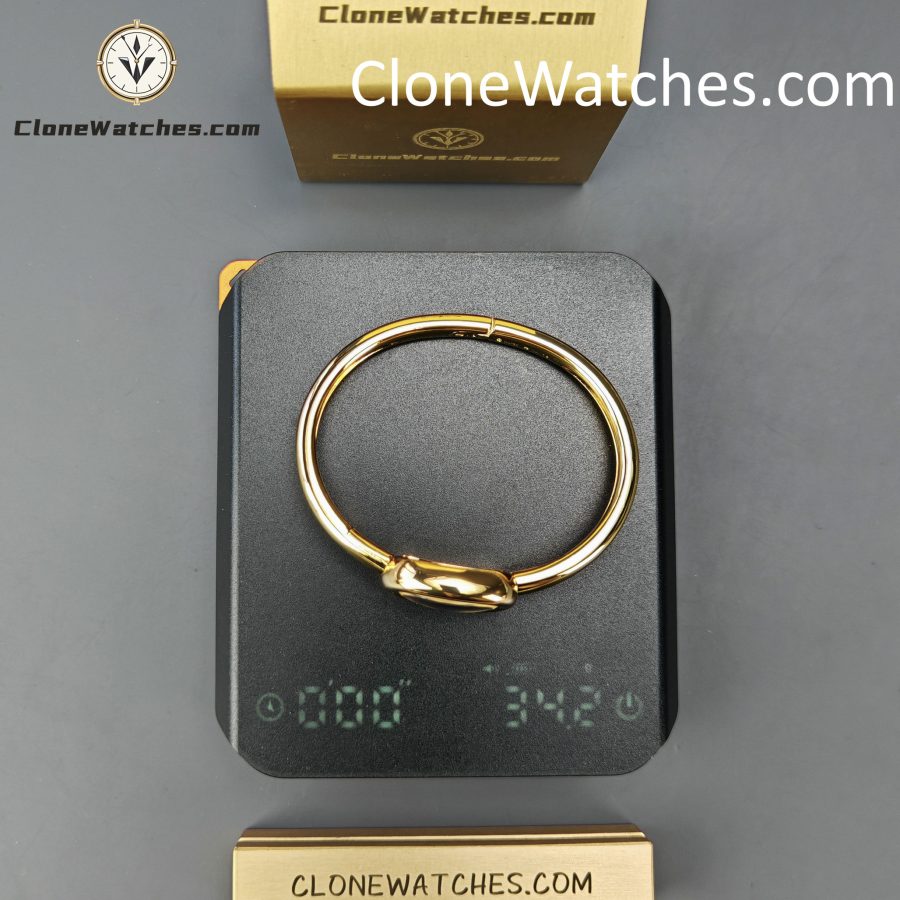 Cartier Super Clone Watches 1:1 Baignoire 18K Gold White Dial WGBA0018 - Image 12