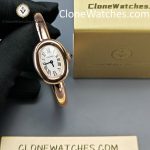Cartier Super Clone Watches 1:1 Baignoire Rose Gold White Dial WGBA0019 - Image 3