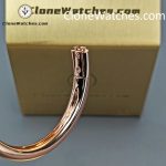 Cartier Super Clone Watches 1:1 Baignoire Rose Gold White Dial WGBA0019 - Image 7