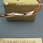 Cartier Super Clone Watches 1:1 Baignoire Rose Gold White Dial WGBA0019 - Image 8