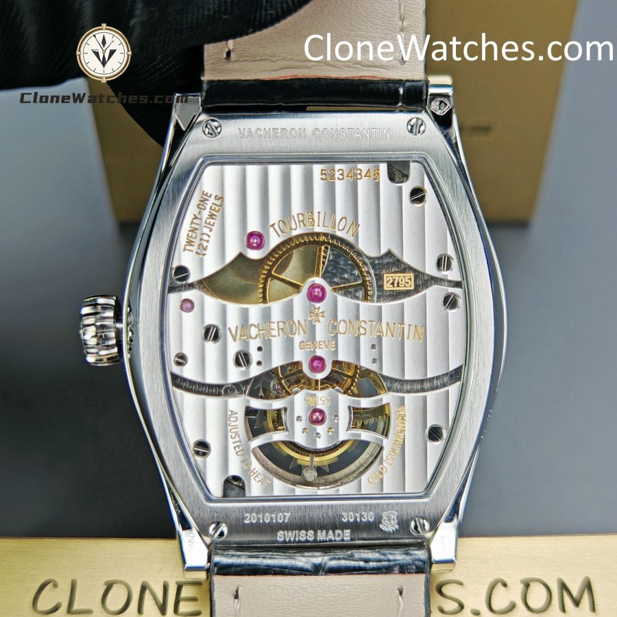 Vacheron Constantin Super Clone Watches 1:1  Malte Tourbillon 30130/000P-9876 - Image 11