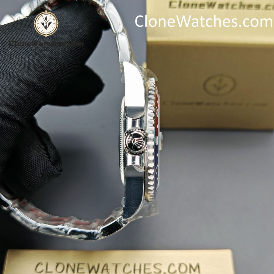 Rolex Super Clone Watches 1:1 GMT Master II Meteorite M126719blro-0002 Oyster 3285 Movement - Image 8