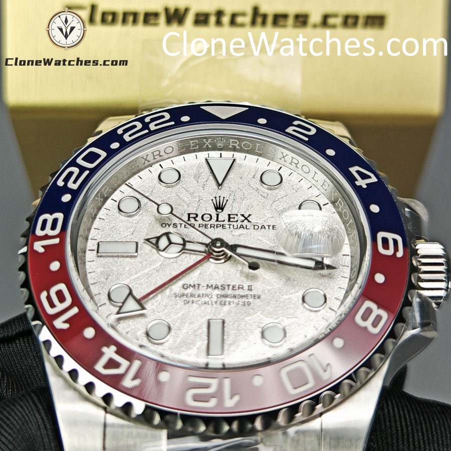 Rolex Super Clone Watches 1:1 GMT Master II Meteorite M126719blro-0002 Oyster 3285 Movement - Image 14