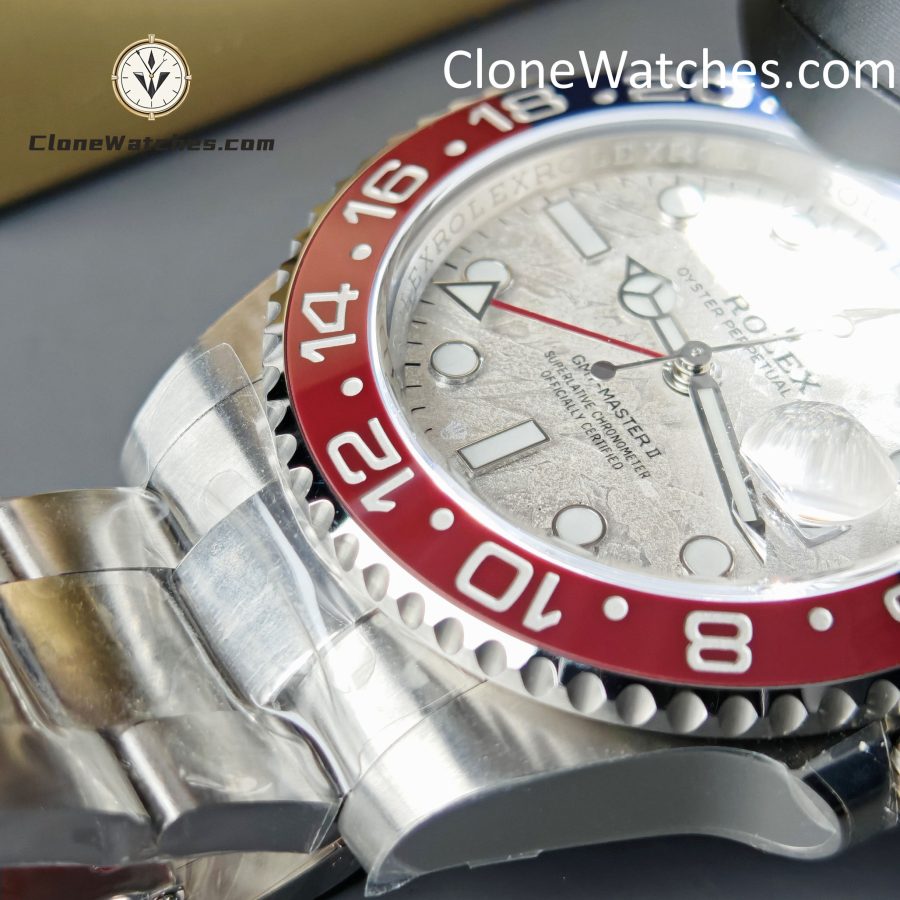 Rolex Super Clone Watches 1:1 GMT Master II Meteorite M126719blro-0002 Oyster 3285 Movement - Image 15