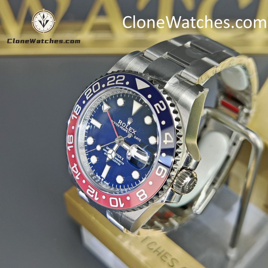 Rolex Super Clone Watches 1:1 GMT Master II m126719blro-0003 Oyster 3285 Movement - Image 3