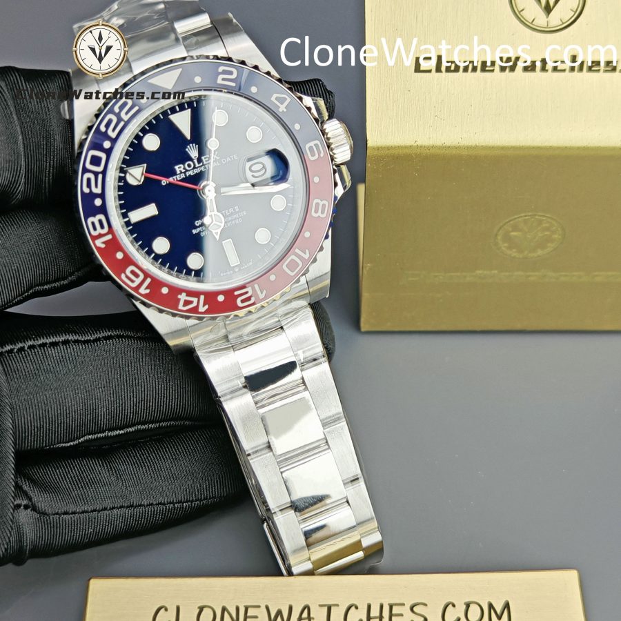 Rolex Super Clone Watches 1:1 GMT Master II m126719blro-0003 Oyster 3285 Movement - Image 4