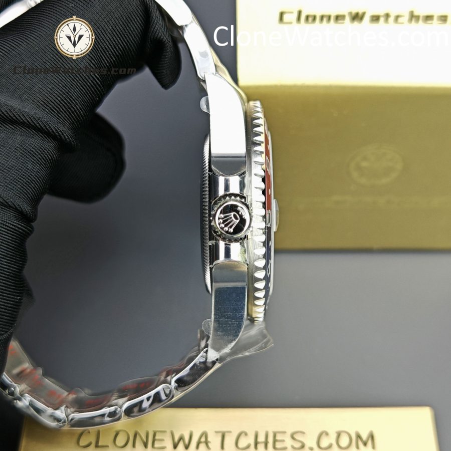 Rolex Super Clone Watches 1:1 GMT Master II m126719blro-0003 Oyster 3285 Movement - Image 8