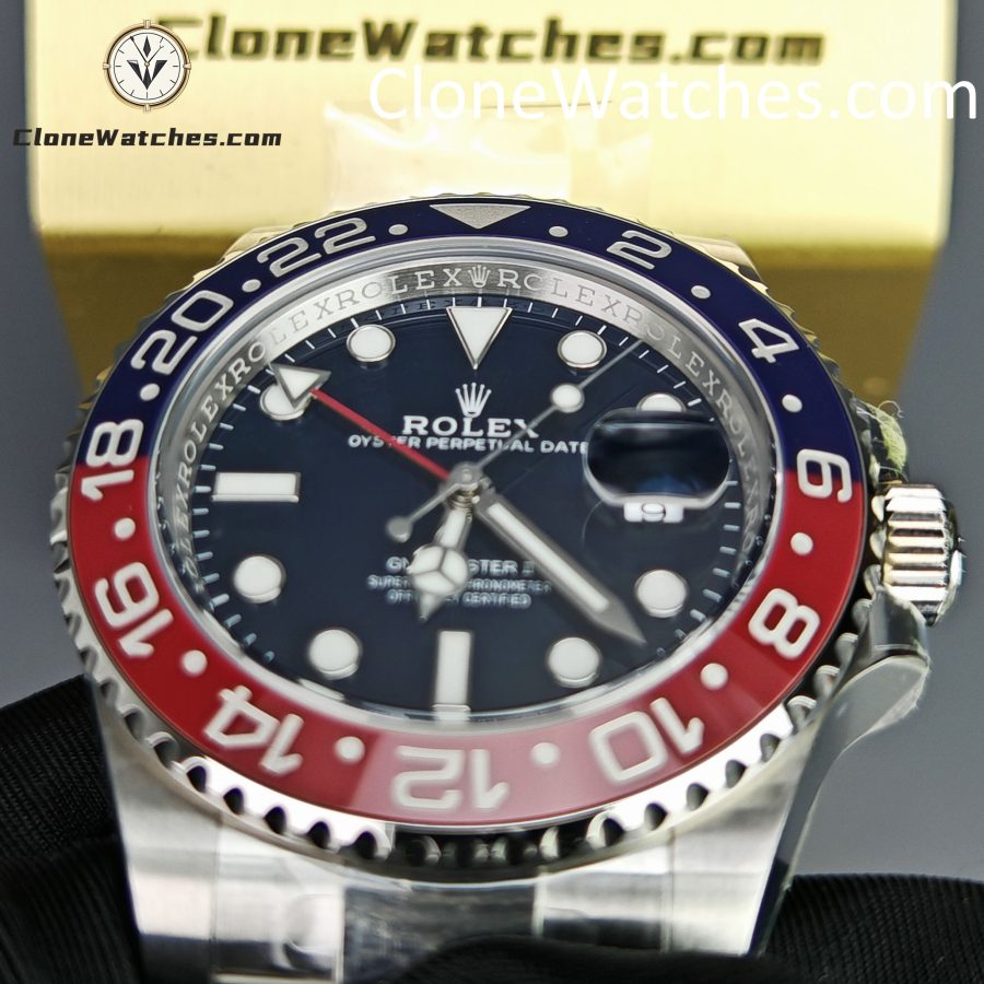 Rolex Super Clone Watches 1:1 GMT Master II m126719blro-0003 Oyster 3285 Movement - Image 14