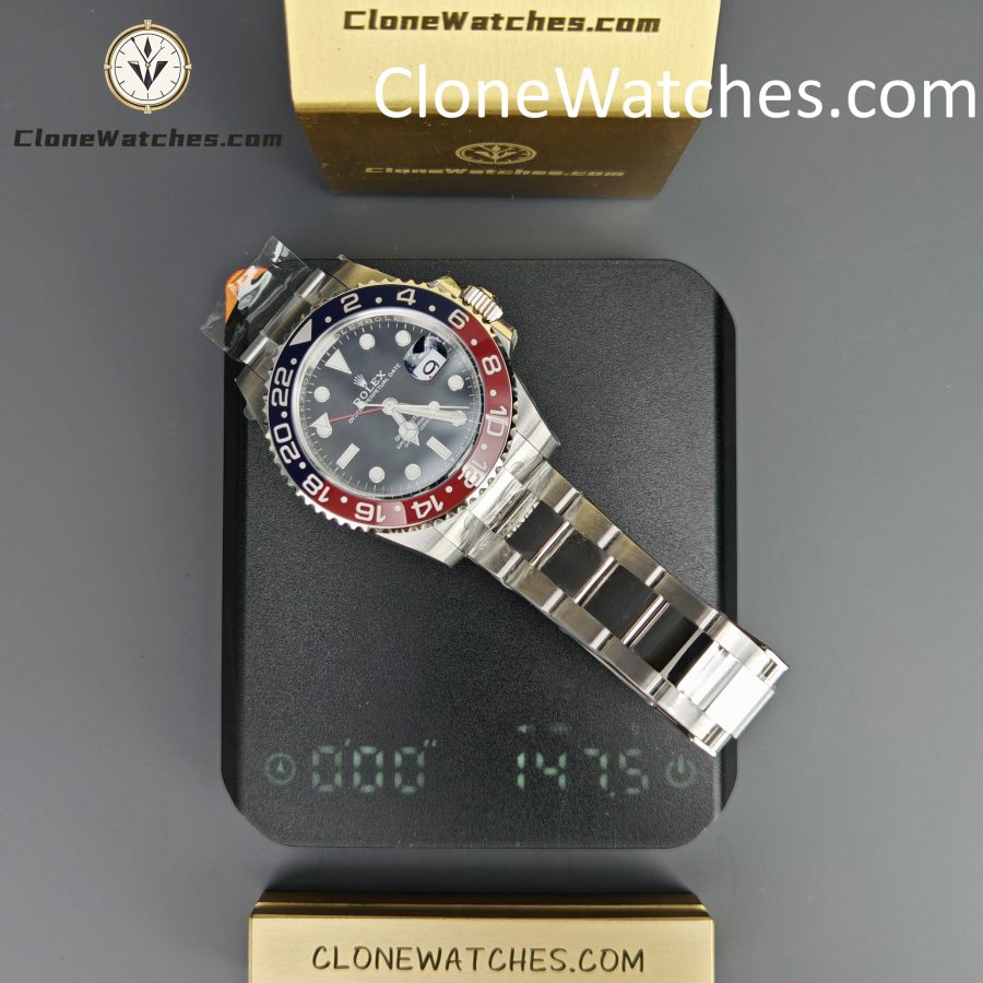 Rolex Super Clone Watches 1:1 GMT Master II m126719blro-0003 Oyster 3285 Movement - Image 17