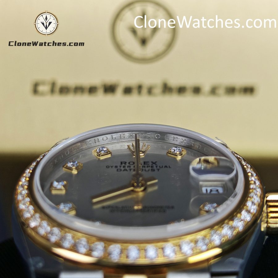 Rolex Super Clone Watches 1:1 DateJust m278383rbr-0020 Jubilee 31MM 2236 Movement - Image 13