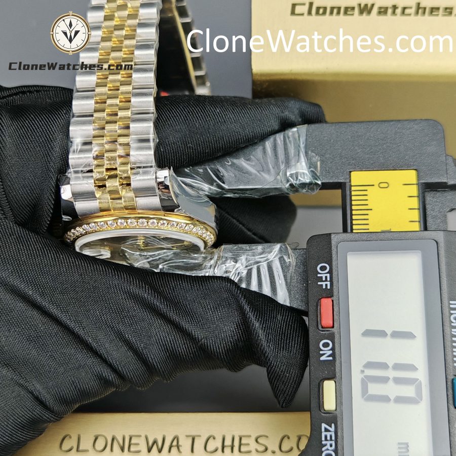Rolex Super Clone Watches 1:1 DateJust m278383rbr-0020 Jubilee 31MM 2236 Movement - Image 15