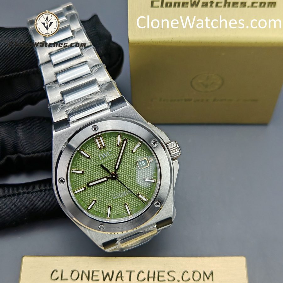 IWC Super Clone Watches 1:1 IW328908 Ingenieur Automatic 40 Green Dial - Image 5