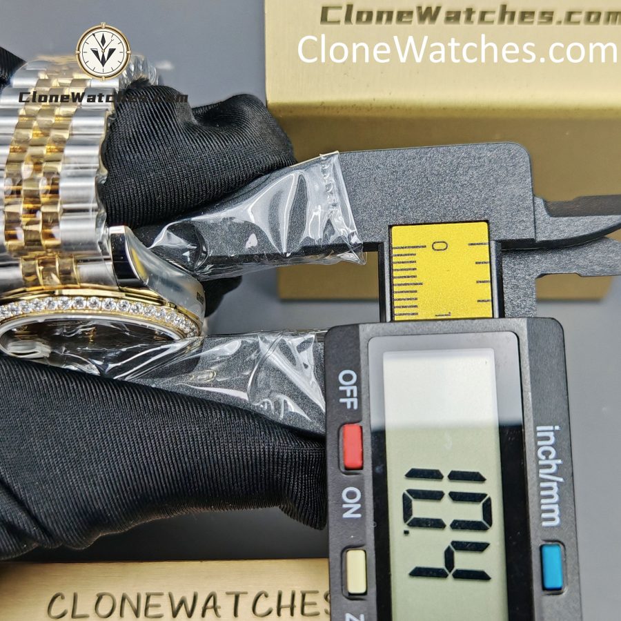 Rolex Super Clone Watches 1:1 DateJust m278383rbr-0024 Jubilee 31MM 2236 Movement - Image 14