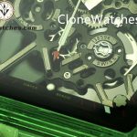 Richard Mille Super Clone Watches 1:1 RM 035 Green Crystal Tourbillon White Strap - Image 5