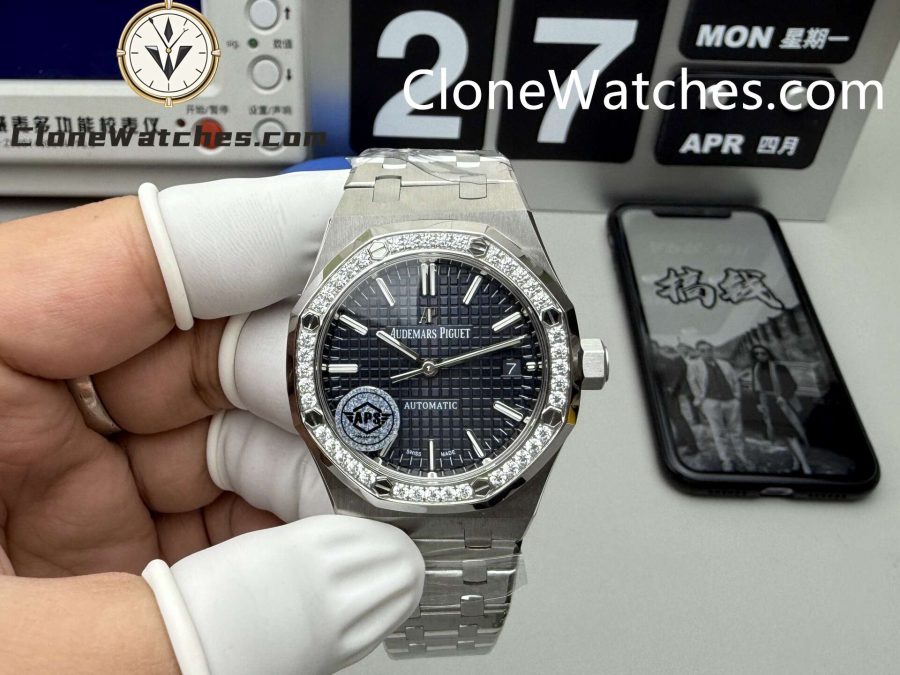 Super Clone Watches – Audemars Piguet 15451ST Black Dial