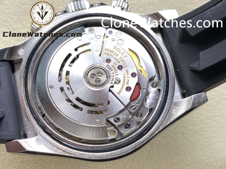 Rolex Super Clone Watches 1:1 Daytona 116589TBR Eye of the Tiger Diamonds Dial 4130 Movement - Image 13