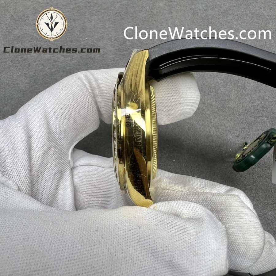 Rolex Super Clone Watches 1:1 Daytona 18K Gold 116588TBR Eye of the Tiger Diamonds Dial 4130 Movement - Image 6