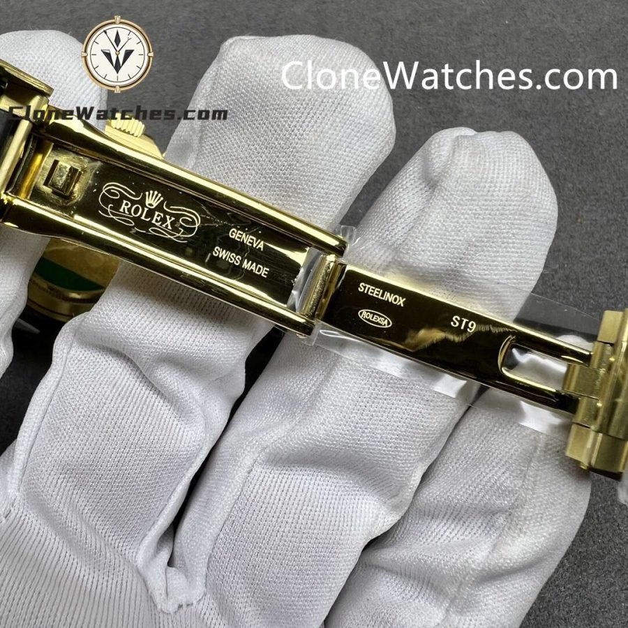 Rolex Super Clone Watches 1:1 Daytona 18K Gold 116588TBR Eye of the Tiger Diamonds Dial 4130 Movement - Image 8