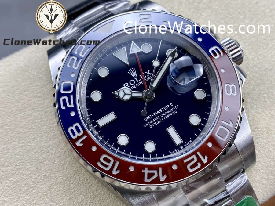 Rolex Super Clone Watches 1:1 GMT Master II m126719blro-0003 Oyster 3285 Movement - Image 2