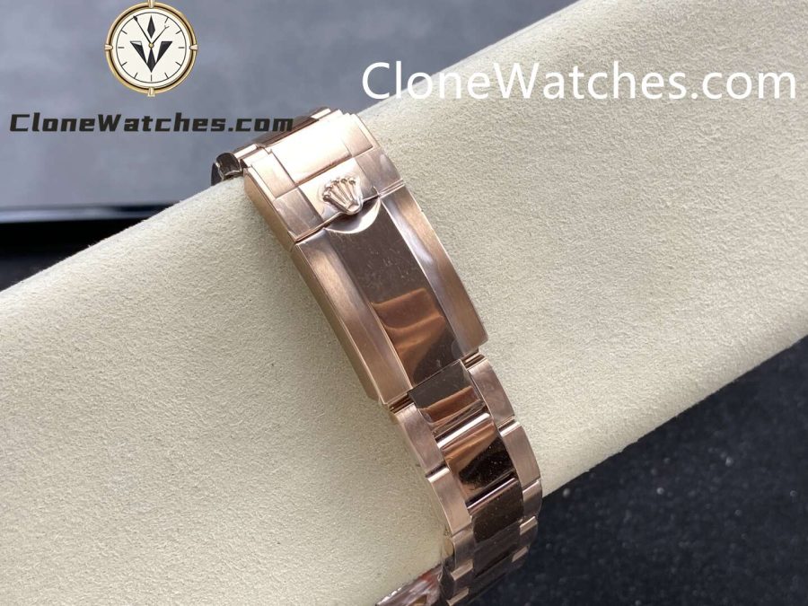 Rolex Super Clone Watches 1:1 Daytona Rose Gold Brown Dial M126505-0005 4131 Movement - Image 8