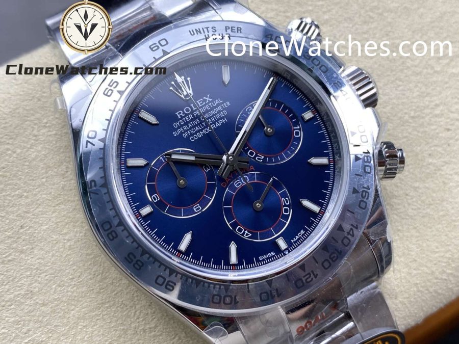 Rolex Super Clone Watches 1:1 Daytona Blue Dial M126509-0005 4131 Movement - Image 2