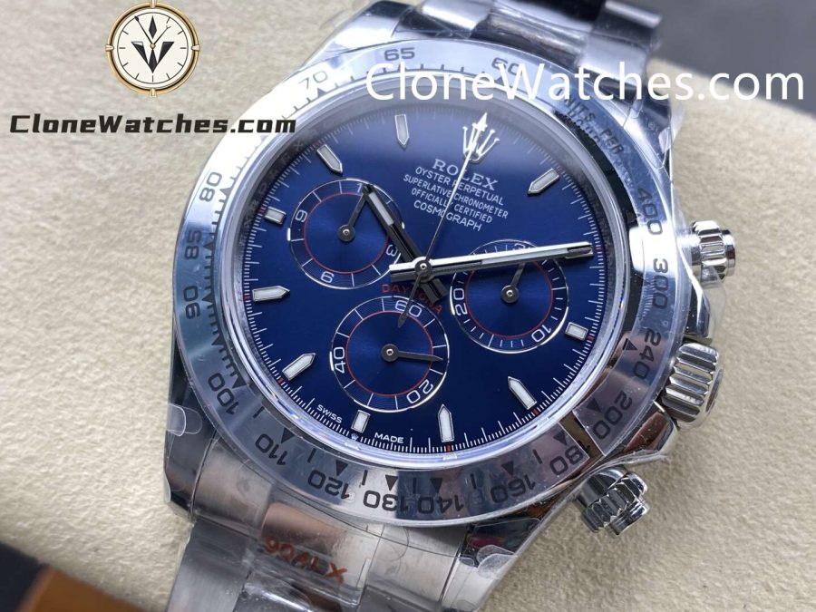 Rolex Super Clone Watches 1:1 Daytona Blue Dial M126509-0005 4131 Movement - Image 3
