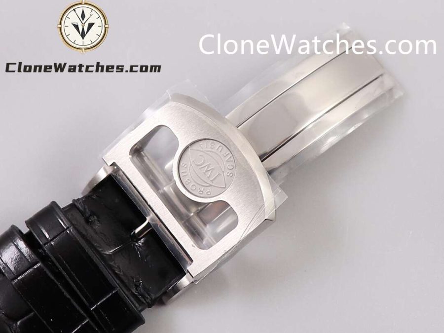 IWC Super Clone Watches 1:1 Portugieser Automatic 42MM Burgundy Dial IW500714 - Image 9