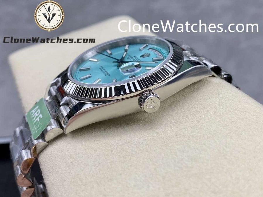 Rolex Super Clone Watches 1:1 Day Date Ice Blue  Dial 40mm M228236-0018 3255 Movement - Image 6