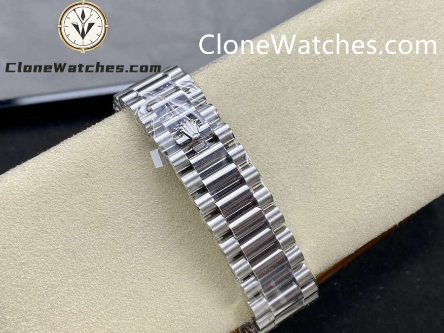 Rolex Super Clone Watches 1:1 Day Date Ice Blue  Dial 40mm M228236-0018 3255 Movement - Image 8