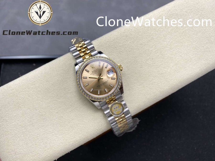 Rolex Super Clone Watches 1:1 DateJust m278383rbr-0014 Jubilee 31MM 2236 Movement - Image 4