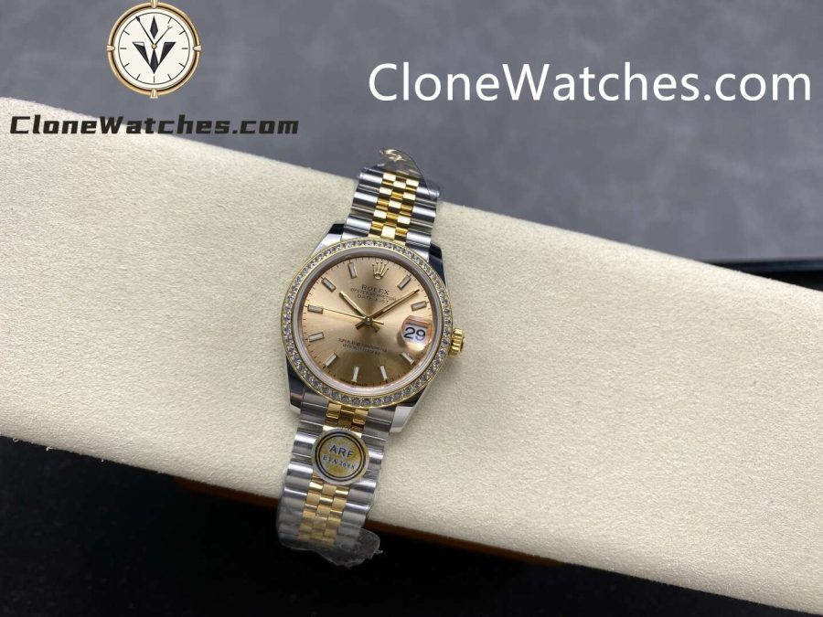 Rolex Super Clone Watches 1:1 DateJust m278383rbr-0014 Jubilee 31MM 2236 Movement - Image 5