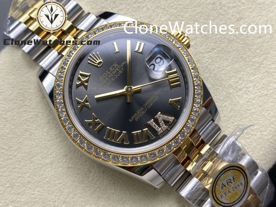 Rolex Super Clone Watches 1:1 DateJust m278383rbr-0018 Jubilee 31MM 2236 Movement - Image 3