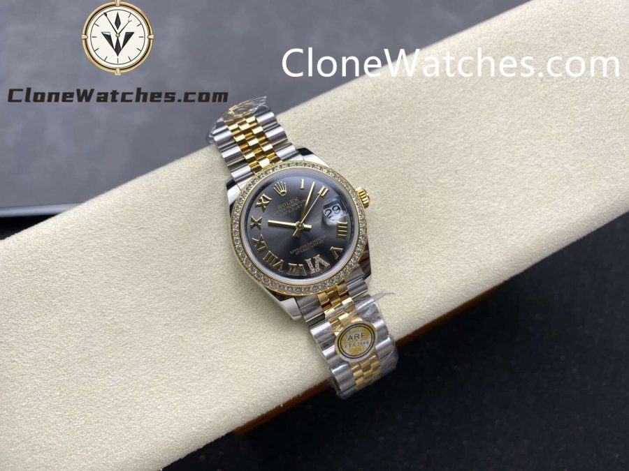 Rolex Super Clone Watches 1:1 DateJust m278383rbr-0018 Jubilee 31MM 2236 Movement - Image 4