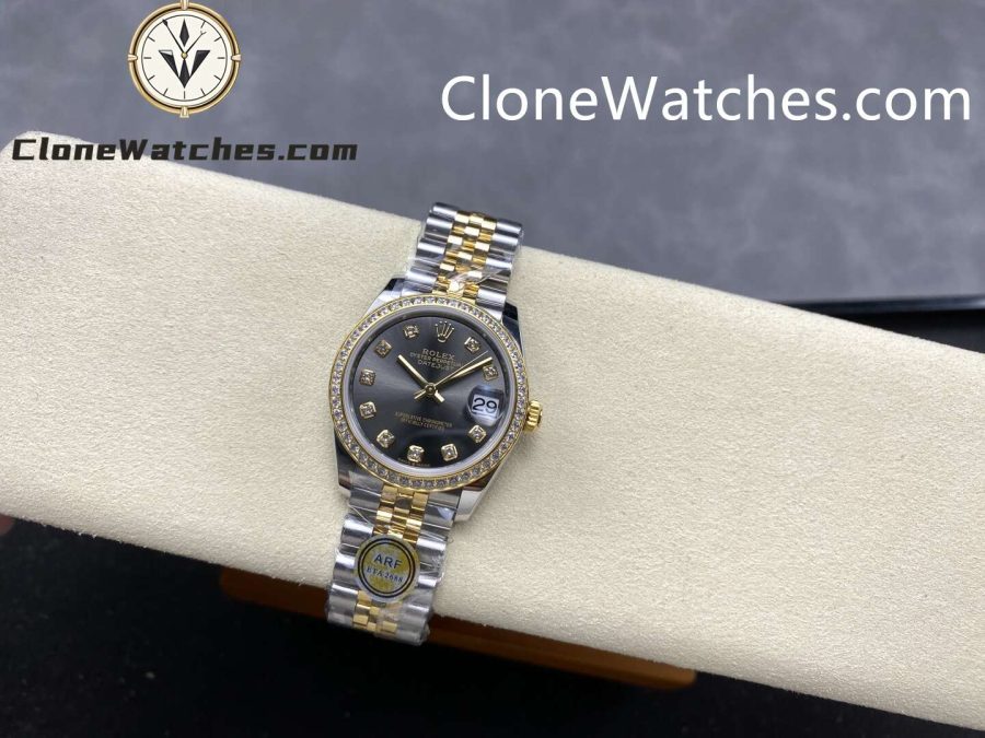Rolex Super Clone Watches 1:1 DateJust m278383rbr-0022 Jubilee 31MM 2236 Movement - Image 5