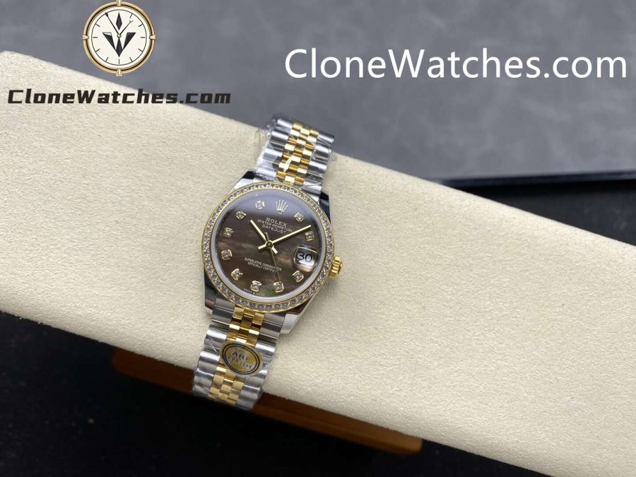 Rolex Super Clone Watches 1:1 DateJust m278383rbr-0024 Jubilee 31MM 2236 Movement - Image 4