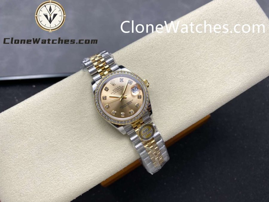 Rolex Super Clone Watches 1:1 DateJust m278383rbr-0026 Jubilee 31MM 2236 Movement - Image 4