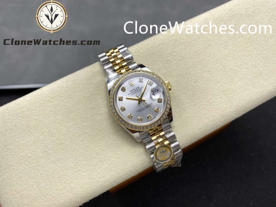 Rolex Super Clone Watches 1:1 DateJust m278383rbr-0020 Jubilee 31MM 2236 Movement - Image 4