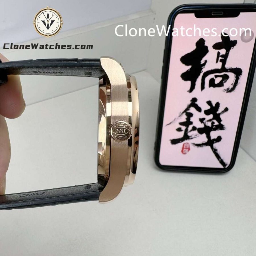IWC Super Clone Watches 1:1 Portuguese Automatic Rose Gold Grey Dial 42.3MM IW500125 - Image 4