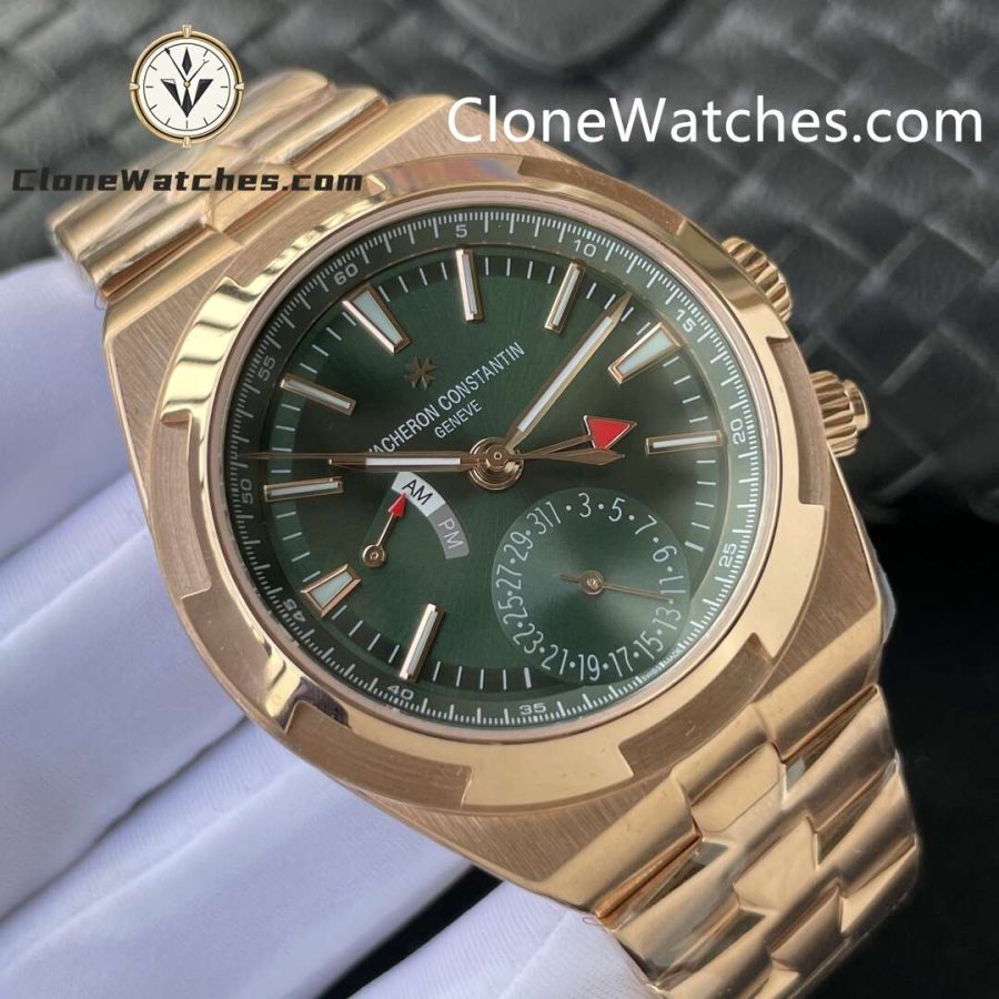 Vacheron Constantin Super Clone Watches 1:1 Overseas Dual time rose gold 7920V/210R-B965 41mm - Image 2