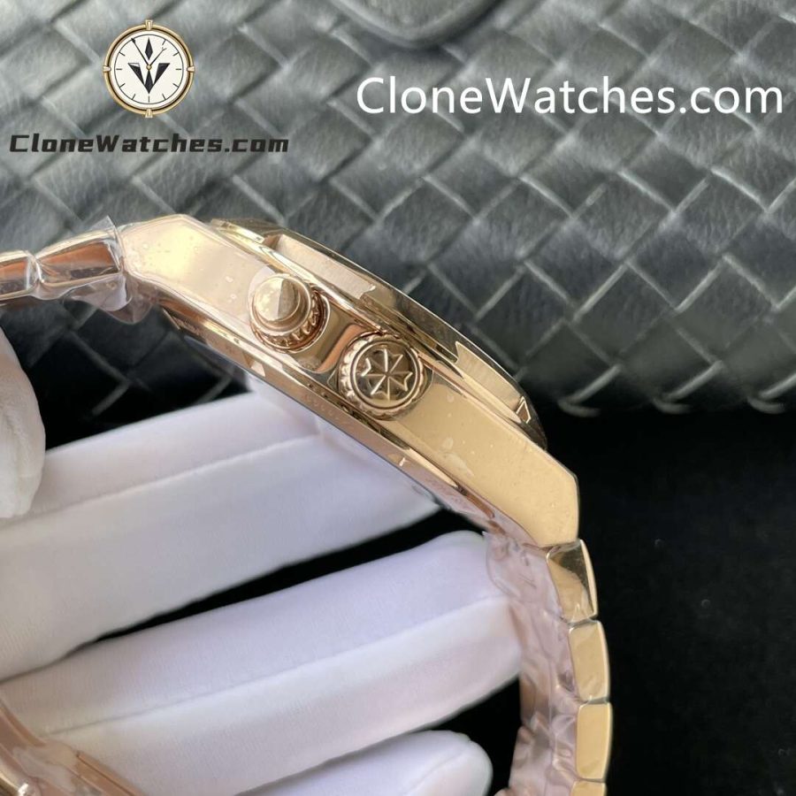 Vacheron Constantin Super Clone Watches 1:1 Overseas Dual time rose gold 7920V/210R-B965 41mm - Image 5