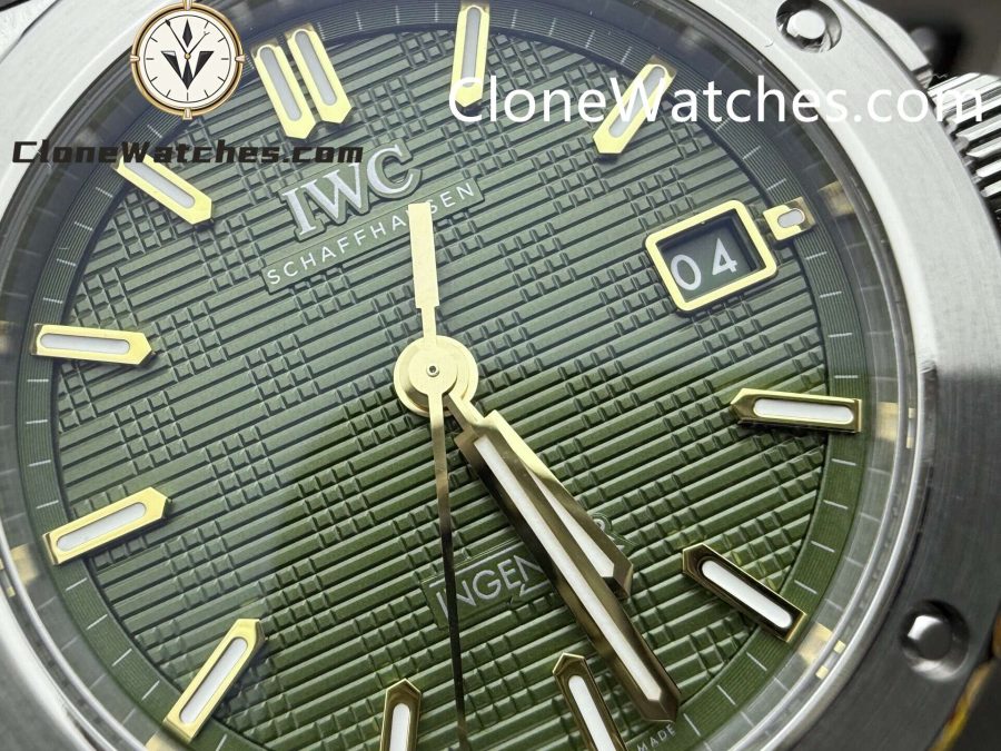 IWC Super Clone Watches 1:1 IW328908 Ingenieur Automatic 40 Green Dial - Image 5